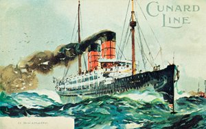 Línea Cunard, En el Atlántico Medio