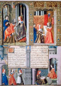 Curación de un hemipléjico, siglo XV de Unbekannt
