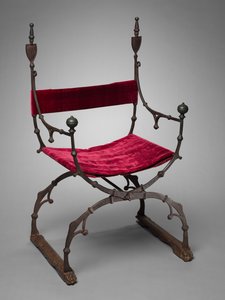 Silla curul plegable, c. 1450-1500 de Unbekannt