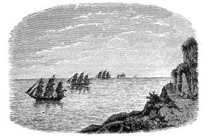 Curvatura de la Tierra, c. 1880