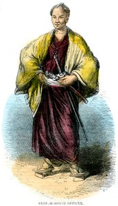 Oficial de aduanas, Japón, siglo XIX de Unbekannt