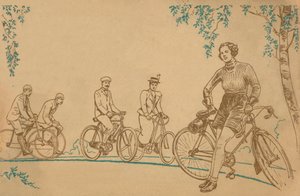 Ciclismo 1839-1939 portada, 1939 de Unbekannt