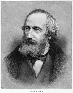 Cyrus W Field, financiero estadounidense, siglo XIX