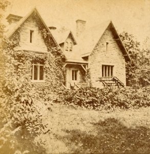 Cabaña lechera, Prospect Park, Brooklyn, N.Y., c. 1880s de Unbekannt