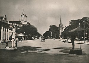 Calle Dalhousie, Rangún, 1900 de Unbekannt