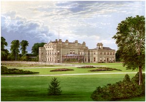 Dalton Hall, cerca de Beverley, Yorkshire, hogar de Lord Hotham, c1880 de Unbekannt