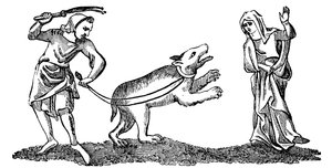 Bailando con un oso, 1833