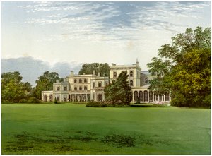 Casa Danesfield, Buckinghamshire, hogar de la familia Scott-Murray, c1880 de Unbekannt
