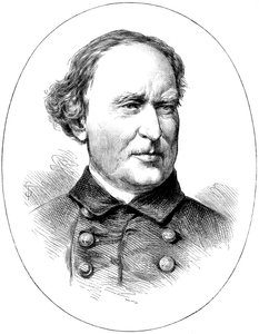 David Farragut, oficial naval de la Unión en la Guerra Civil Americana, c1880 de Unbekannt