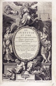 De iustitia et iure de Leonardus Lessius, 1632 de Unbekannt