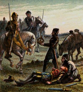 Muerte de Ricardo III, 1485, c1850 de Unbekannt