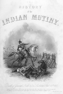 Muerte del general Neill antes de Lucknow