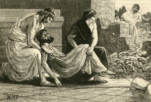 Muerte de Pausanias, 1890