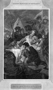 Muerte de Sir Philip Sydney, 1586 c. 1815 de Unbekannt