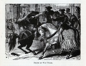 Muerte de Wat Tyler, 1882 de Unbekannt