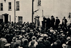 Declarando la votación en Epping, 1924 de Unbekannt
