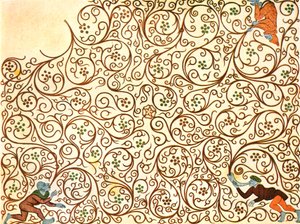 Decoración en la Iglesia de Solna, cerca de Estocolmo, Suecia, 1928 de Unbekannt