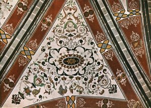 Decoración en la Iglesia de Saint-Martin, Lutry, Vaud, Suiza, 1928