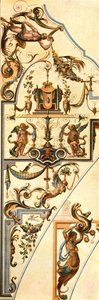 Decoración en el Palacio de Nymphenburg, Múnich, Alemania, 1928 de Unbekannt