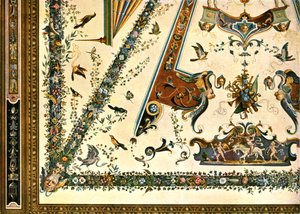 Decoración en la Galería Uffizi, Florencia, Italia, 1928 de Unbekannt