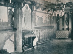Decoraciones para una sala de música por Fritz Erler de Unbekannt