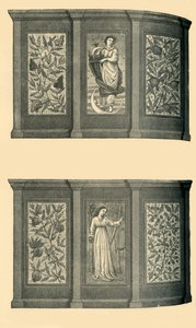 Decoraciones del Comedor Oeste, Museo de South Kensington, c. 1865, 1881 de Unbekannt