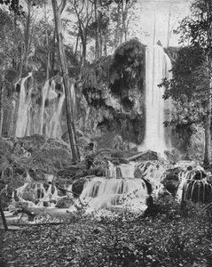 Cascadas Deer Lick, Manantiales Minerales, Virginia, EE.UU., c1900 de Unbekannt