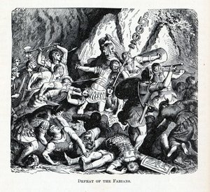 Derrota de los Fabianos, 1882 de Unbekannt