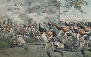 Defensa del Granero en Essling, 1809, 1896