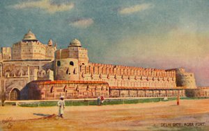 Puerta de Delhi, Fuerte de Agra de Unbekannt