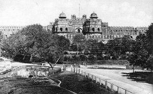 Puerta de Delhi, Fuerte Agra, siglo XX de Unbekannt