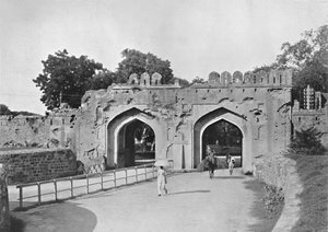 Delhi. La Puerta de Cachemira de Unbekannt
