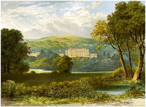 Denton Park, Yorkshire, hogar de la familia Wyvill, c. 1880