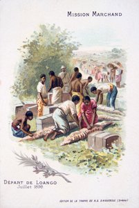 Salida de Loango, julio 1896 de Unbekannt