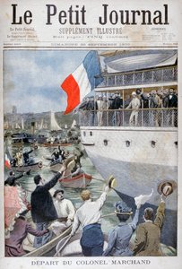 Salida del Coronel Marchand, Marsella, 1900 de Unbekannt