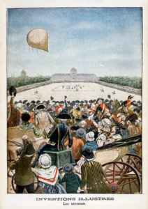 Partida de un globo desde París el 27 de junio de 1783, 1901 de Unbekannt