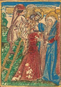 Descendimiento de la cruz, c. 1490 de Unbekannt