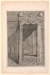 Diseño para la cámara de estado, en Second Livre d