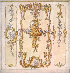 Diseño para una decoración mural, Alemania, 1928 de Unbekannt