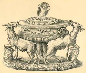 Diseño para una sopera o salero de Unbekannt
