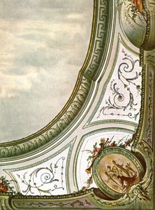 Diseño para decoración de techo, Italia, 1928 de Unbekannt