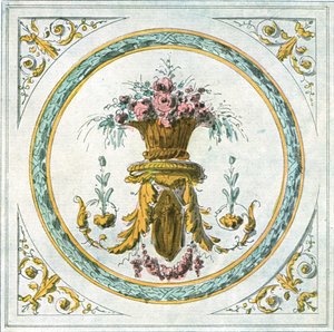Diseño para decoración interior, Francia, 1928 de Unbekannt