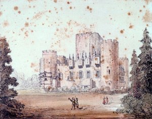 Diseño para el exterior de un edificio, 1868 de Unbekannt