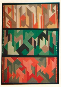 Diseños para alfombras por Allgauer Handwebeteppiche, c. 1928 de Unbekannt