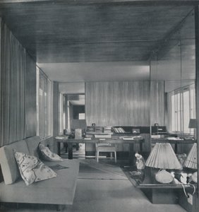 Escritorio en Habitación-Dormitorio, 1942 de Unbekannt