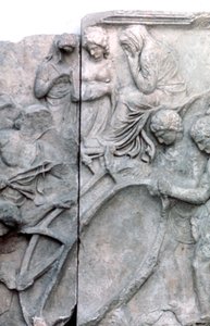 (detalle) del Gran Friso del Altar de Pérgamo de Unbekannt