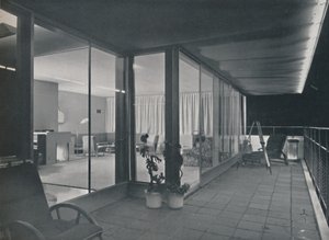 Detalles de la Casa Multistory de Richard J. Neutra, 1942