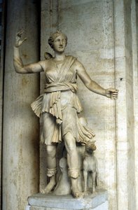 Diana/Artemisa, diosa de la caza de Unbekannt