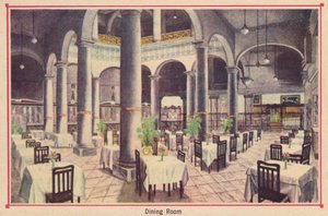 Comedor - Hotel Florida - La Habana - Cuba, c1910 de Unbekannt