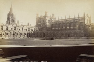 Comedor, Christ Church College, Oxford, Oxfordshire, finales del siglo XIX o principios del siglo XX de Unbekannt